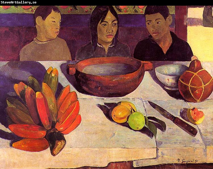 Paul Gauguin The Meal